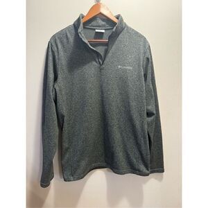 Columbia | Tops & Shirts | Men’s Grey Quarter Zip Pullover Size Small